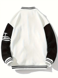 Nueva mejor calidad hecha a medida para adultos y jóvenes de béisbol Letterman Versity chaqueta Color Fleece Versity chaqueta para hombres - Product Image 4
