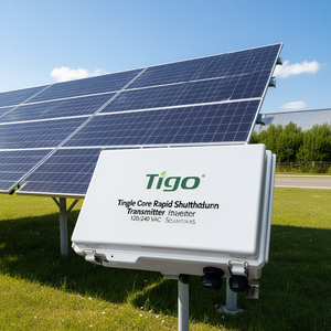 Transmetteur Tigo Energy à cordon unique à arrêt rapide pour systèmes solaires 120/240 VAC - Product Image 2