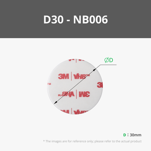 Cinta de Espuma Redonda de Doble Cara, Adhesivo de Goma Sensible a la Presión para Enmascarar - Product Image 3