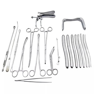 ชุดเครื่องมือนรีเวชพื้นฐานสแตนเลสแหล่งจ่ายไฟด้วยมือพร้อมเครื่องมือผ่าตัดพื้นฐานพลาสติก - Product Image 1