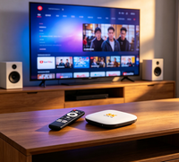 Boîtier TV intelligent H96 MAX M2 Android 13.0 4K 8 Go Allwinner RK3528 Ethernet 1000 Mbps Wi-Fi double bande 2.4G/5GHz US