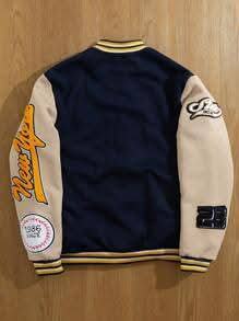 VESTE VARSITY TENDANCE DE HAUTE QUALITÉ - Product Image 4