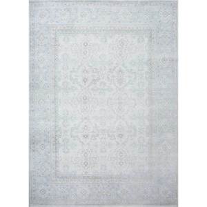Alfombra de Lana Anudada a Mano Erbe, Diseño de Medallón Gris y Negro para Sala de Estar, Decoración de Pasillo, Alfombra Rectangular para Uso Doméstico-LNLP-06 - Product Image 1