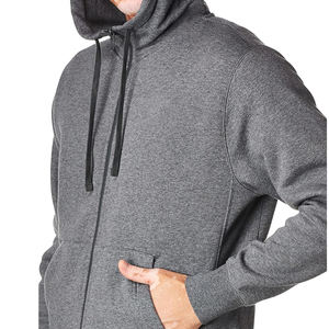 Sudadera con capucha de cara completa personalizada de fabricante, pantalones de chándal con cremallera completa y conjuntos de sudadera con cremallera para hombre - Product Image 3