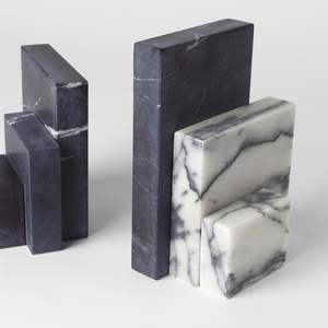 Reliable Manufacturer Neutral Marble Bookends Blend Seamlessly With Various Interior Design Styles - Product Image 6