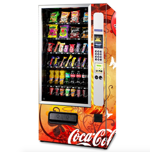 Promoción de Nuevo Producto: Máquina Expendedora Combinada Pequeña de Aperitivos y Bebidas, Máquina Expendedora Combinada Automática para Exteriores - Product Image 1