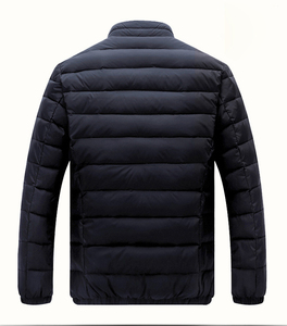High Quality Wholesale Men's Winter <b>Padding</b> Coat With Stand Collar - Product Image 3
