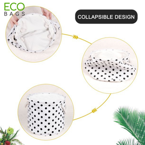 Vente en gros détaillant personnalisé logo imprimé style vintage bacs de rangement en toile fermeture ouverte sacs à cosmétiques étuis en coton vietnamien - Product Image 5