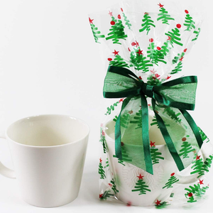 100 pièces par lot, sacs en cellophane biodégradables personnalisables (taille/couleur/logo personnalisés) pour emballage cadeau, cadre photo, bonbons - Product Image 3