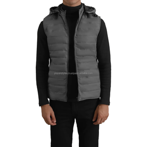 Chaleco de Invierno sin Mangas para Hombre, Reversible, Cortavientos, Transpirable, con Cierre de Cremallera, Venta al Por Mayor OEM - Product Image 5