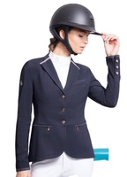 Vêtements équestres haut de gamme pour femmes Logo personnalisé Veste d'équitation et culotte Western durable pour les compétitions