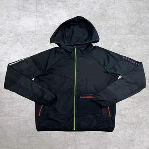 Fabricants en vrac 2024 haute qualité bloc de couleurs coupe-vent personnalisé survêtements coupe-vent en nylon pour hommes - Product Image 4