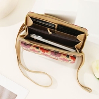 Tas dan Dompet Kork Kustom untuk Wanita dengan Rantai Kompartemen Telepon Multifungsi OEM Grosir