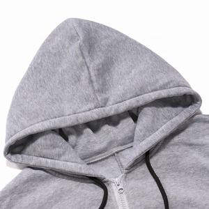 Wholesale Heavyweight 100% Cotton Zipper <b>Hoodie</b> for Men Autumn Winter Fashion <b>Long</b> Street Wear <b>Oversize</b> <b>Hoodie</b> with Zip - Product Image 3