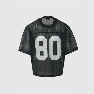 Vente en gros personnalisé OEM polyester matériau respirant de haute qualité maillot de football américain broderie logo imprimé séchage rapide - Product Image 6