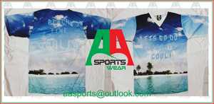 Camiseta de Jersey de Algodón y Elastano con Logotipo Estampado Personalizado, Teñido por Inmersión, Manga Larga, Casual, Calidad Pakistaní, Nueva - Product Image 3