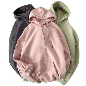 Nuevas sudaderas con capucha de talla grande, prendas de vestir exteriores transpirables de ajuste regular para mujeres, con capucha larga, varios colores, fabricante OEM para otoño - Product Image 5