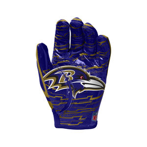 Gants de football impression silicone personnalisée de haute qualité conception d'équipe gants de football américain en gros - Product Image 6