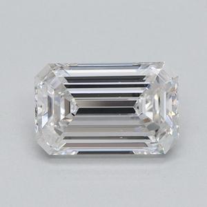 IGI 1,02 CT Emerald Cut Lab Creado Diamantes CVD sueltos VS2 Claridad para joyería de boda o aniversario IG - Product Image 1