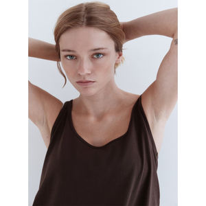 Débardeur de sport en coton pour femme, personnalisable avec logo, uni, sans manches, pour le fitness, streetwear, personnalisé - Product Image 4