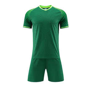 Vente en gros d'uniformes d'équipe de match, uniformes d'entraînement de football, combinaisons de football de tableau léger à séchage rapide de couleur unie - Product Image 3