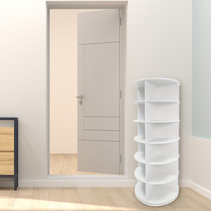 Vente en gros de porte-chaussures minimaliste moderne avec rotation à 360 degrés et grand rangement pour la maison dans le salon et la chambre à coucher - Product Image 3