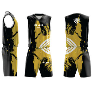 ชุดกีฬาสำหรับผู้ชายเสื้อกีฬาปรับแต่งได้, เสื้อบาสเก็ตบอลไซส์ใหญ่พิเศษ - Product Image 5