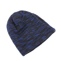 Nuevo Diseño Gorro de Invierno de Lana Tejida Suave Estilo Vintage con Logotipo Personalizado, Gorro Skully de Doble Capa Cálido y Ligero, Venta al por Mayor, Unisex, con Estampado a Cuadros