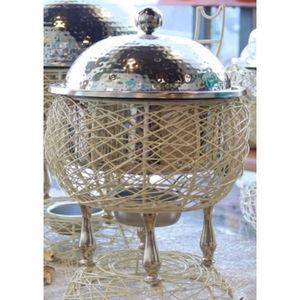 Vaisselle de service en acier inoxydable chauffe-plats présentoir de buffet chauffe-plats pour la maison, l'hôtel et le mariage - Product Image 3