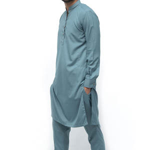 Salwar Kameez indien de haute qualité pour hommes, dernières couleurs, vêtements musulmans Shalwar Kameez - Product Image 4