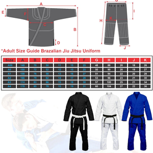 Kimono personnalisé en tissu perlé Bjj Pakistan Bjj Gi Brazilian Jiu Jitsu Gi Jiu Jitsu Kimono - Product Image 2