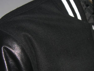 Veste universitaire personnalisée de haute qualité 100% en laine chenille pour hommes avec support Patch de broderie de baseball hiver Style Letterman - Product Image 4