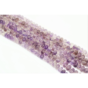 Cuentas de Amatista Púrpura Natural de 16 Pulgadas, 7-10 mm, Talladas en Forma de Sandía, Calabaza y Melón, Piedras Preciosas para Manualidades - Product Image 2