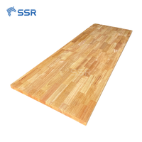 Comptoirs de bloc de boucher Hevea clair en gros-résistance durable, beauté naturelle-approvisionnement stable pour les distributeurs