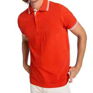 เสื้อโปโลผ้าฝ้ายหนานุ่มสำหรับผู้ชาย สไตล์ลำลอง เล่นกอล์ฟ ออกกำลังกาย ไม่มีแบรนด์ พร้อมขายส่ง - Product Image 5