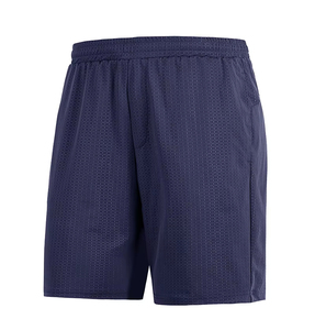 Short de football personnalisé pour homme avec poches motif uni 100% coton pour l'entraînement sportif et le basket-ball-Short d'équipe en maille en vente - Product Image 1
