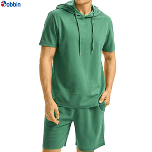 Nouveauté, ensembles de survêtement pour hommes en grande taille personnalisés, ensembles de survêtement à manches courtes, vêtements de sport, ensemble décontracté d'été - Product Image 4