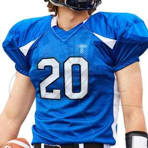 Uniforme de Fútbol Americano Personalizado con Tu Propio Logotipo, Transpirable, Estampado, Manga Corta, Diseño Personalizado - Product Image 1