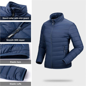 Chaqueta acolchada ligera informal para mujer, ropa de invierno, capucha extraíble sostenible, cuello levantado de alta calidad, decoración con patrón XL - Product Image 4