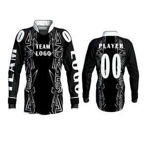 Ultimate Design Finest Quality Long Sleeve <b>Padded</b> Lightweight 100% Polyester Custom Printed Sublimation Paintball Jersey Custom - Product Image 6