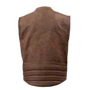 Chaleco de Cuero de Invierno Duradero para Hombre, Diseño de la Mejor Calidad, Chaleco de Cuero en Venta - Product Image 6