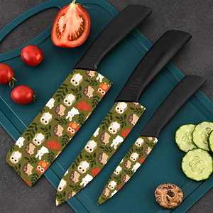 Cuchillo de Chef de Cerámica de Venta Caliente con Mango de Plástico, Ambidiestro y Apto para Lavavajillas, Ideal para Senderismo al Aire Libre - Suministro Directo de Fábrica al por Mayor - Product Image 3