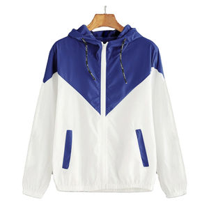 Veste à poches sur les manches unisexe sur mesure, sweat-shirt à fermeture éclair, coupe-vent en toile, imperméable, coupe-vent, respirant, séchage rapide, personnalisé - Product Image 2