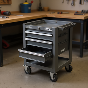 Rieles de cajón con rodamientos de bolas Hazet (par) para carro de herramientas y almacenamiento de productos - Product Image 3