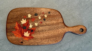 Tabla de Cortar de Madera Artística de Alta Calidad, Hecha a Mano, Duradera, Ecológica, Rectangular, para Cocina, Hoteles y Restaurantes - Product Image 5