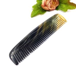 PEINE DE CUIDADO NATURAL personalizado hecho a mano peine de cuerno con dientes finos y anchos peine de cuerno de búfalo hecho a mano para peinar el cabello - Product Image 4