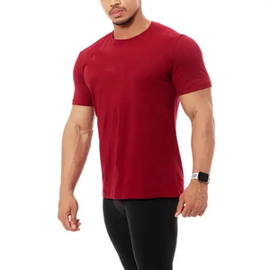 เสื้อยืดโอเวอร์ไซส์ทรงหลวมสำหรับผู้ชาย สกรีนโลโก้ได้ คุณภาพสูง 220 GSM ผ้าโพลีเอสเตอร์/คอตตอนทอ ปักลายนูน คอกลม ทรงปกติ พิมพ์ลาย - Product Image 5