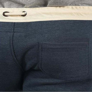 Pantalons d'entraînement athlétique pour hommes, décontractés, en toile, 100% coton, contrôle de l'humidité, respirant, fermeture à cordon, taille haute, vêtements de sport - Product Image 2