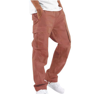 Pantalons cargo décontractés tendance pour hommes en toile respirante à séchage rapide style délavé de haute qualité prix de gros - Product Image 4