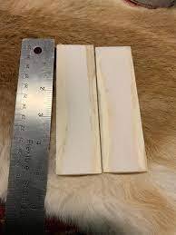 Escala Natural personalizada de alta calidad, cuchillo de hueso de camello, placas de mango en blanco, tamaño personalizado, escala plana de camello y ganado, precio bajo - Product Image 6